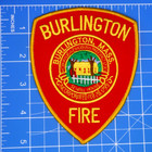 Burlington – Fire - Massachusetts Ma Fire Patch Ems Rescue Public Safety