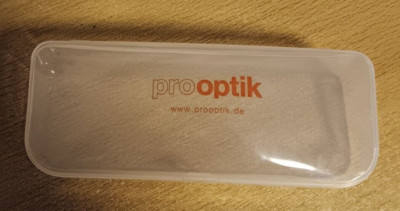 Brillenetui Brillenhülle Hartschale, von Prooptik