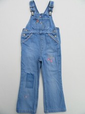 Girls Bib Overall Blue Jeans 4 years Kids Denim Jumper Childs Painter Farm Pants