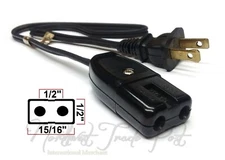 Power Cord for Sunbeam Controlled Heat FryPan Automatic Frying Pan Skillet Model
