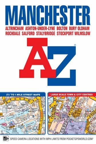 Manchester Street Atlas-Geographers' A-Z Map Co Ltd