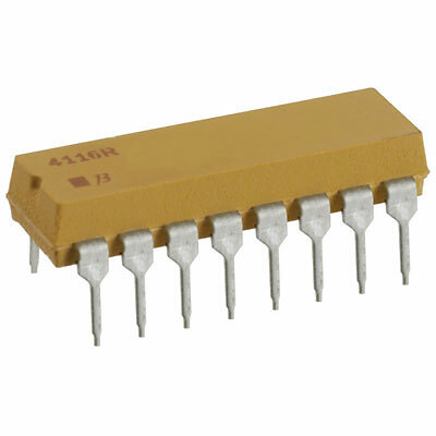 Resistor Array 472 4116R-002-472 Resistor Networks & Arrays 4.7K OHM 16 PIN 2% | eBay.de