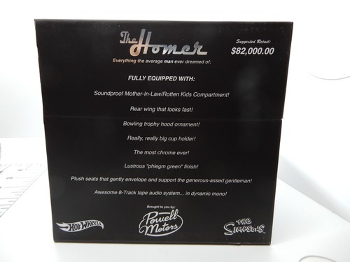 2014 SDCC Exclusive Mattel Hot Wheels Simpsons The Homer Car VHTF - 第 8/8 張圖片
