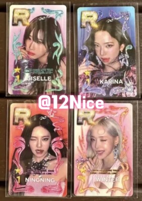 AESPA 2024 OFFICIAL PHOTOCARD LIVE TOUR SYNK PARALLEL LINE AESPA 2024 OFFICIAL PHOTOCARD LIVE TOUR SYNK PARALLEL LINE