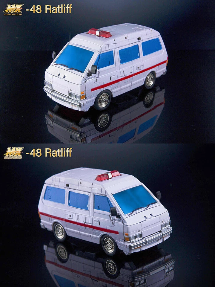Nuevo X-Transbots MX-48 Ratliff Ratchet Transforms Figura de Acción Juguete En Stock  Foto 4 de 4