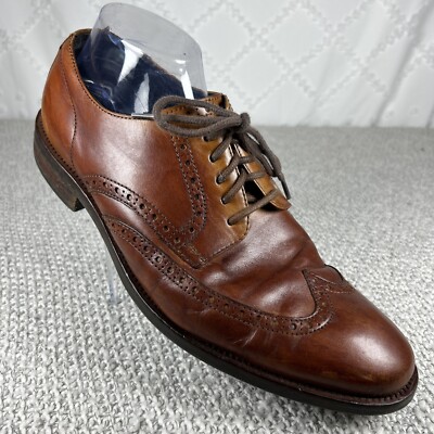 Cole Haan Grand.Os Men's 10 Shoes Wingtip Brown Jefferson