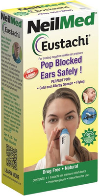 Neilmed Eustachi-Eustachian Tube Exercise-Pop Blocked Ears Safely. Helps Relieve