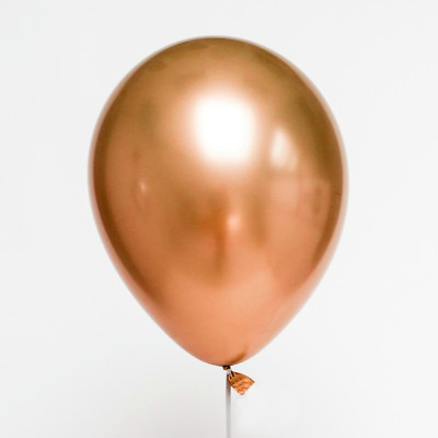 Belbal Glossy Copper Helium Balloons Metallic Shining High Quality Latex Gold