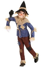 Kid's Patchwork Scarecrow Costume