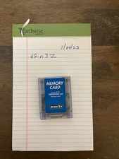 Clear InterAct Basic Memory Card 256K for Nintendo 64 Video Game System