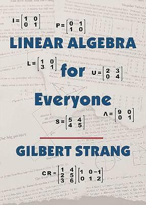 Linear Algebra for Everyone Strang Hardback Wellesley-Cambridge Press