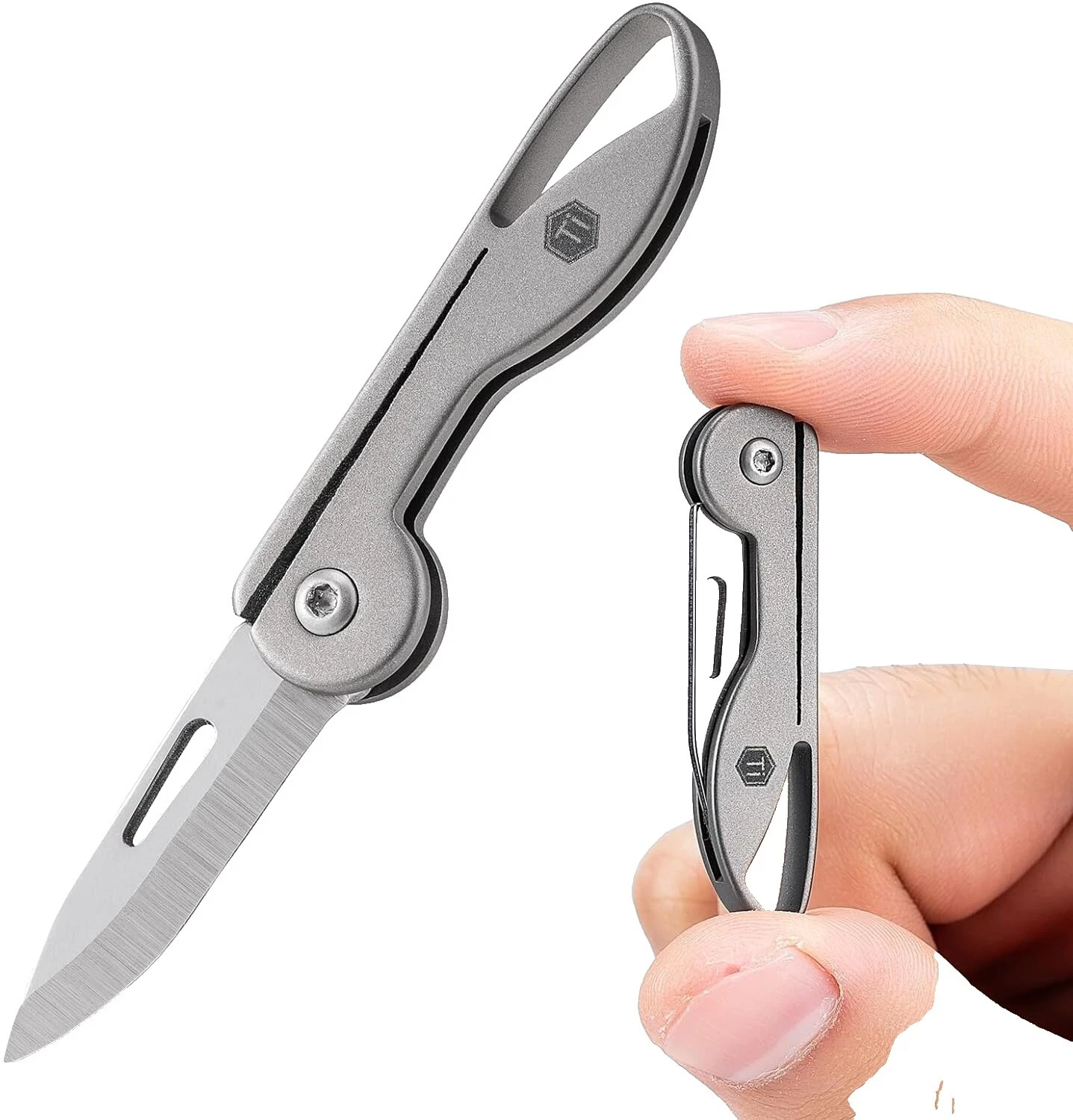 Stainless Steel Blade Pocketknife Collectible Modern Folding Knives