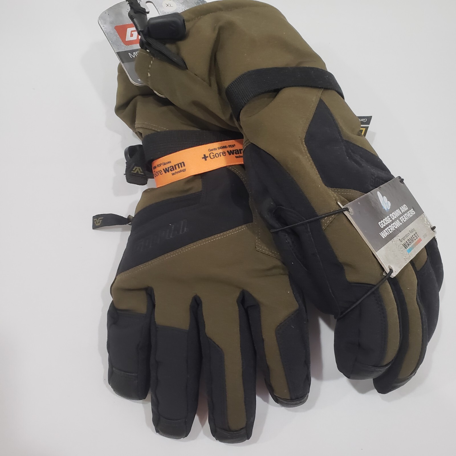 Gordini Da Goose V GTX Gloves Men's Dark Olive XL Goose Down