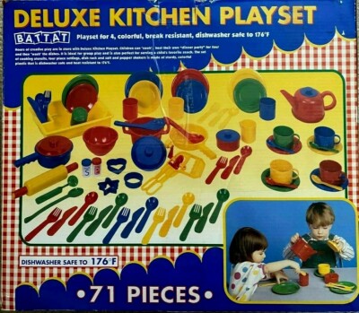 battat deluxe kitchen play set