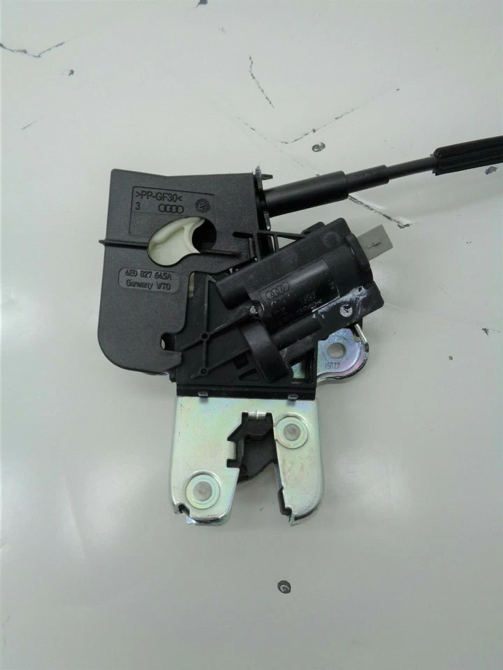 06-11 Audi A6 Quattro Rear Trunk Latch Lock Actuator W/ Handle OEM AK2011171 - Imagem 2 de 4