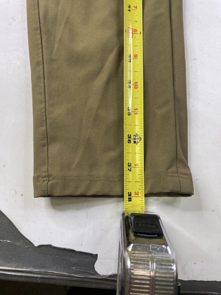 Lululemon ABC Pants Mens 28 Beige Commission Classic Tapered Stretch eBay