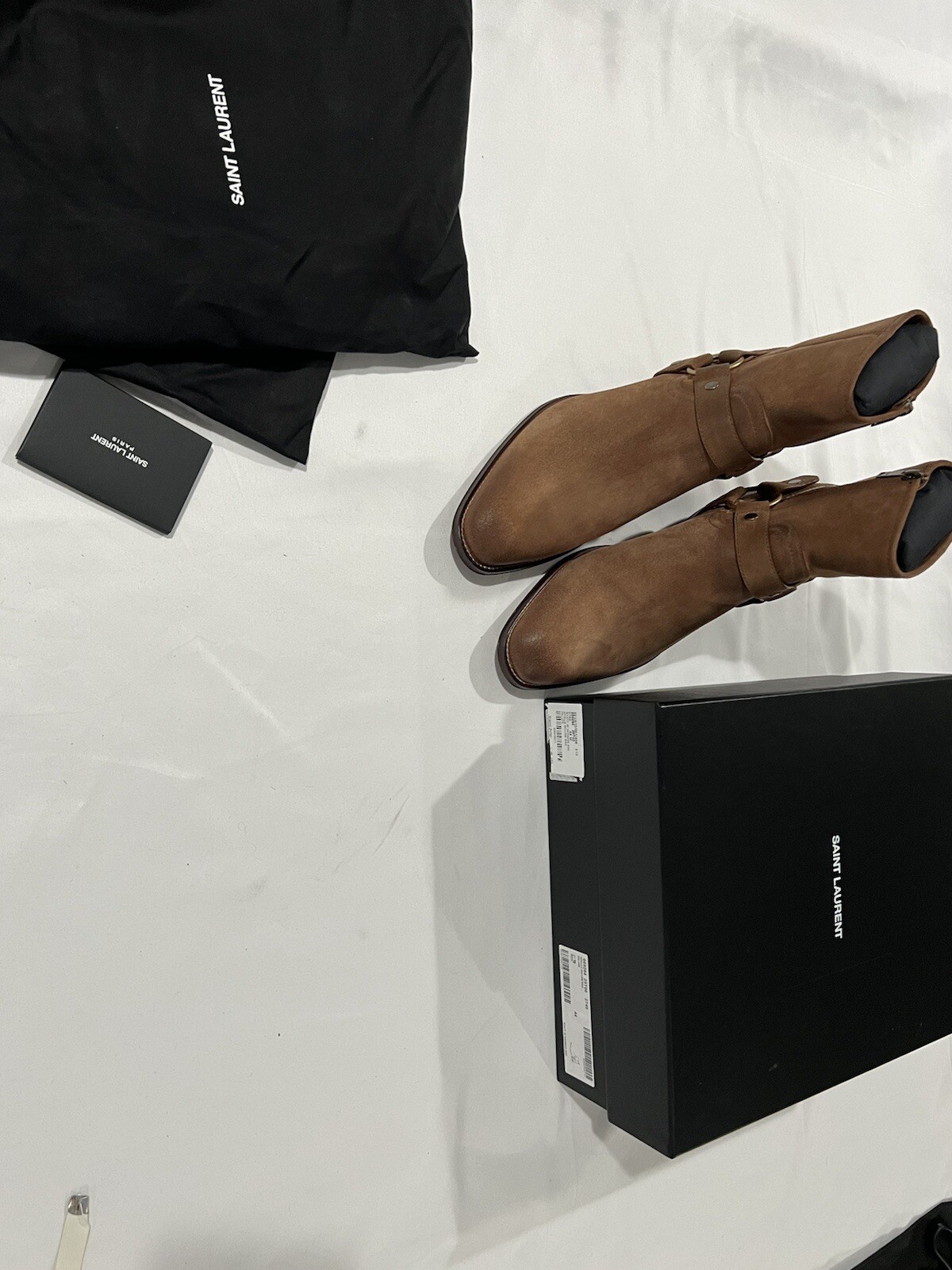 Stivali imbracatura uomo Saint Laurent 44 11. $1250