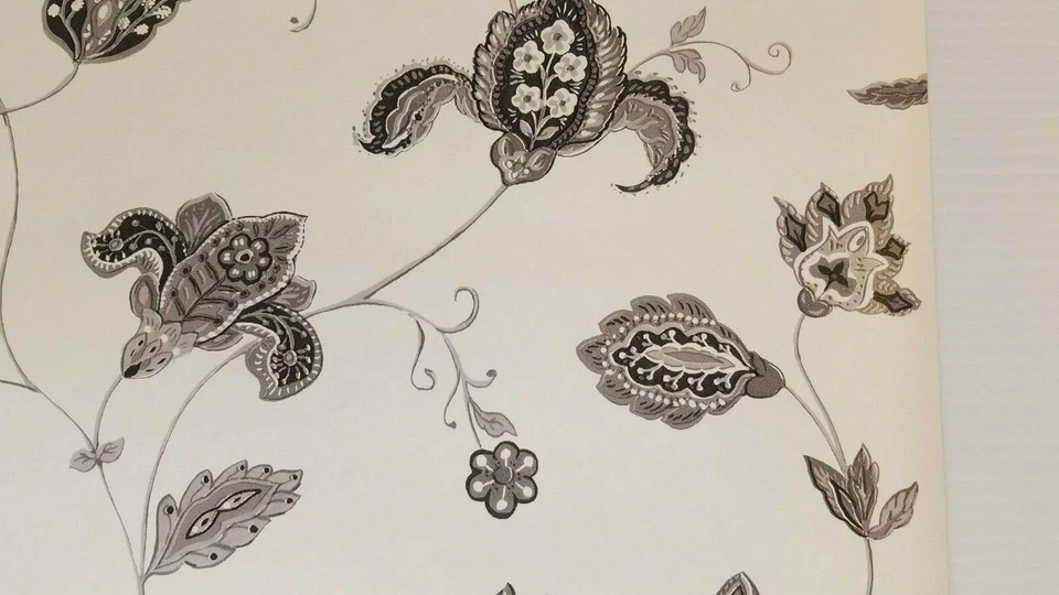 9 rolls Floral Vine Wallpaper Wallquest C Est La Vie MR81500 - Image 4 of 4