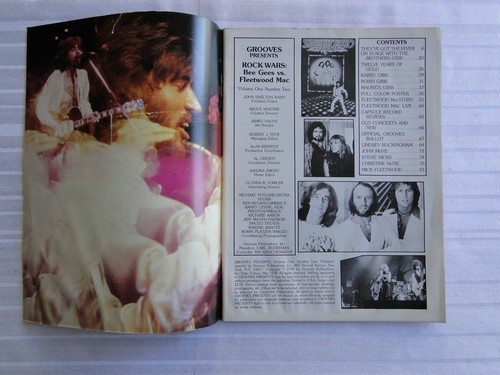 Vintage Magazine Grooves #2 Presents Rock Wars Bee Gees Fleetwood Mac 1978 80 - Picture 3 of 10