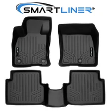 SMARTLINER Custom Fit Floor Mats 2 Row Liner Set OEM TPE 2022-2025 Ford Maverick