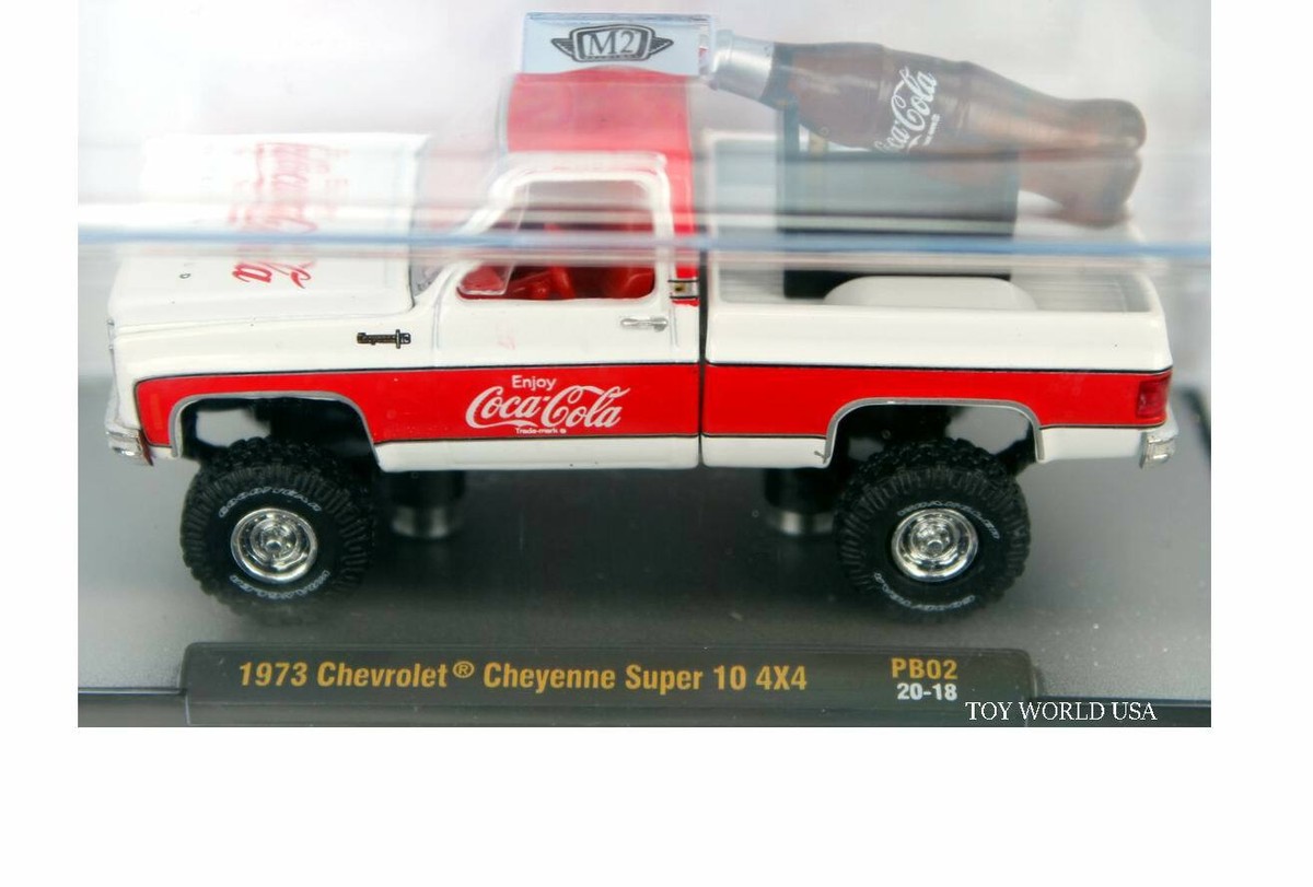 M2マシーン 　コカコーラ　1973 シボレー・シャイアン・スーパー10 M2 Machines (Coca-Cola )- 