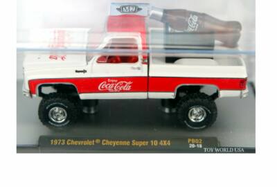 M2 Machines COCA-COLA 1973 Chevrolet Cheyenne Super 10 4x4