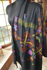 HIMALYAN KULLU ARTISTIC PURE WOOL PASHMINA SHAWL TRIBAL ART 16 DESIGNS CHOICE