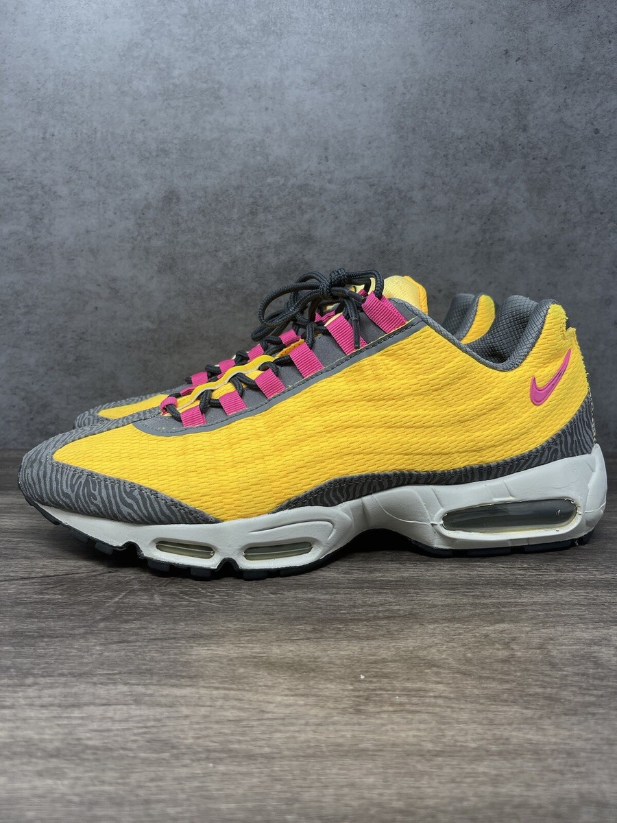 公式正規品!★AIR MAX 95 PURE PLATINUM LASER ORANGE Nike Air Max 95 Premium Tape Size 12 Mens Laser Orange Zebra