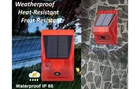 Solar-Powered Motion Sensor Alarm With IR Remote