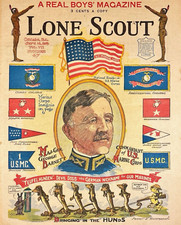 WWI Marines Devil Dogs General Barnett Lone Scout Magazine