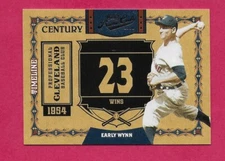 2008 Playoff Prime Cuts Timeline # 43 Early Wynn #ed/ 10