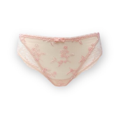Lise Charmel Tai Slip Raffinement Precieu Rose 38 44 S XL NEU mit Etikett
