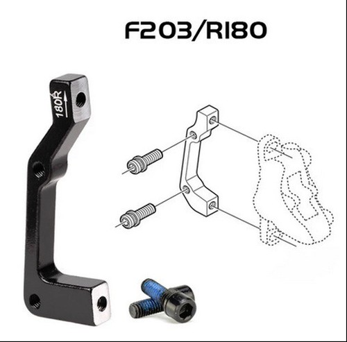 Adattatore Pinza Freno A Disco WRC Per Bici/MTB - PM-IS, PM-PM Da 160, 180, 203 Mm