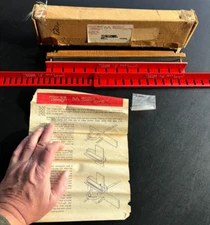 Morse Design AccuJoint Finger Joint Template Jig vintage nice look 