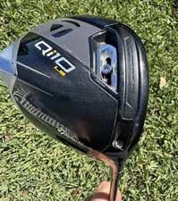 TaylorMade Qi10 LS 10.5  Driver Stiff Flex Right Hand Blue Hzrdus Smoke Shaft
