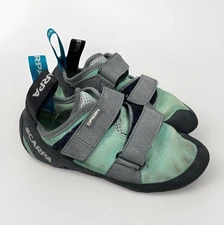 Scarpa ORIGIN WMN green-blue Rock climbing shoes EU 36 US W 4.5 Teal Suede Italy