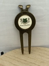 Pine Needles Golf Course North Carolina Divot Tool & Magnetic Ball Marker