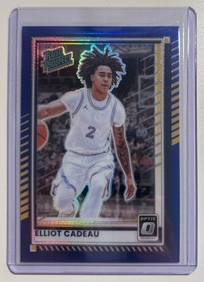 2025 Panini Donruss Optic Elliot Cadeau Rated Prospect Prizm /49