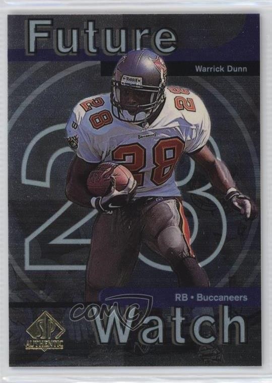 1997 SP Authentic Future Watch Warrick Dunn #10 10fs