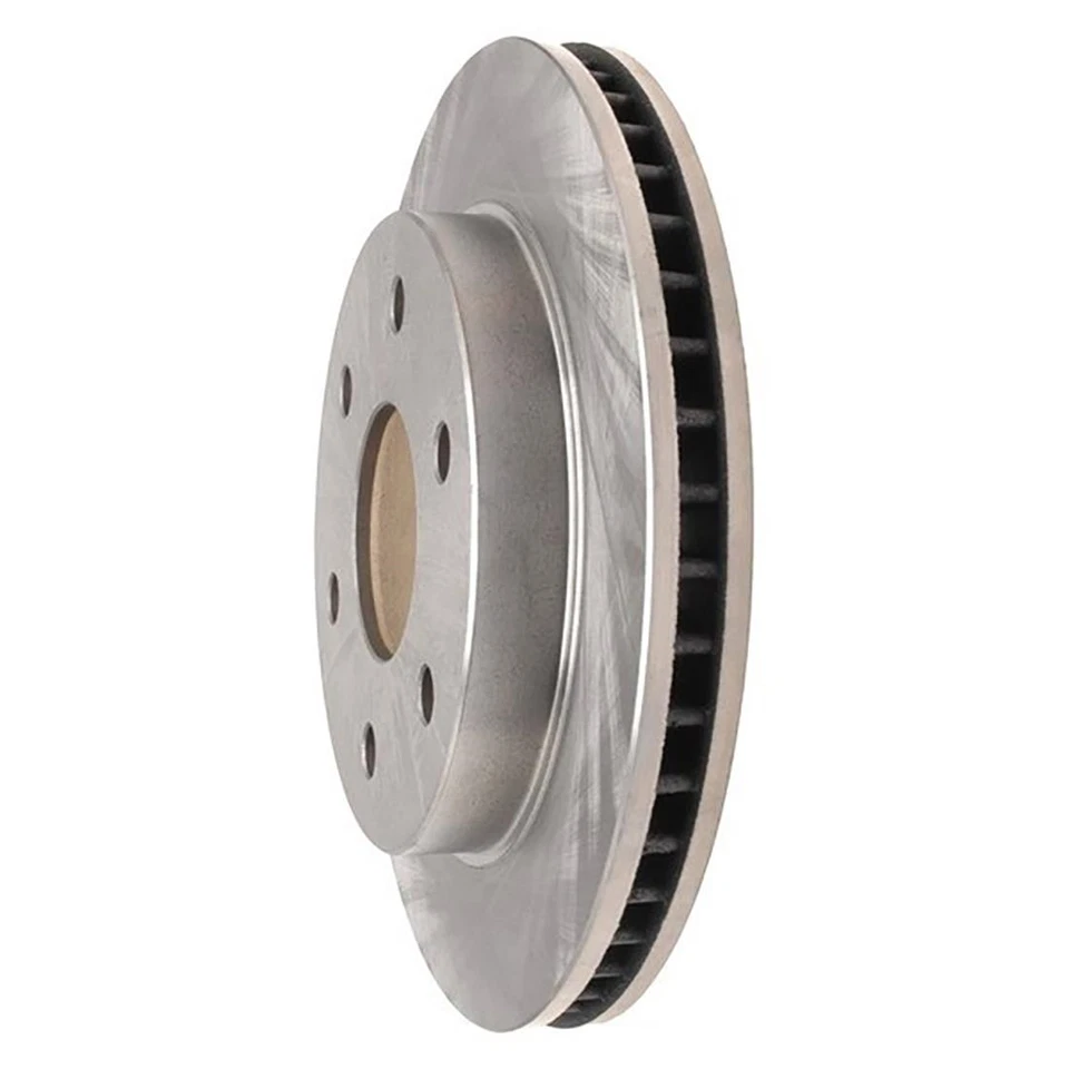 Front Brake Rotors + Ceramic Brake Pads & Hardware For 1999-2004 GMC Sierra 1500 - Image 3 of 4