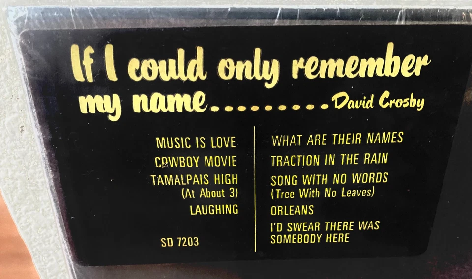 MINT 1971 ORIG = David Crosby + DEAD AIRPLANE SANTANA QUICKSILVER N Young Psych - Image 2 of 4