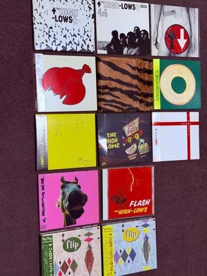 The High-Lows CD Box Set 13 Albums Paper Jackets Limited Edition Bonus Magnet