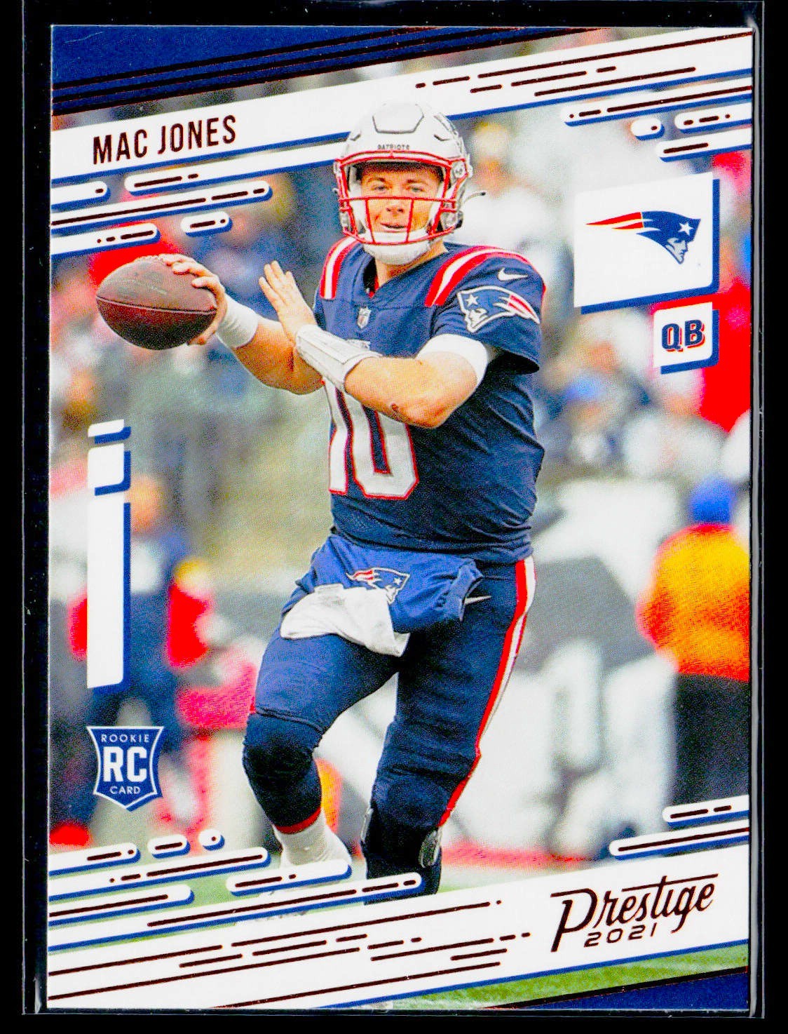 2021 Panini Chronicles #205 Mac Jones Prestige Rookies Update Patriots