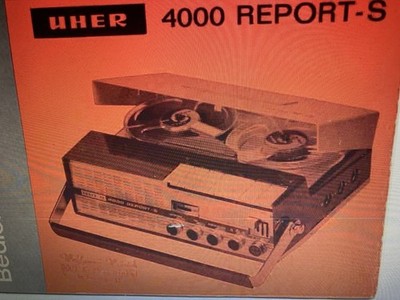 Uher 4000 Report S Betriebs Anleitung Digital