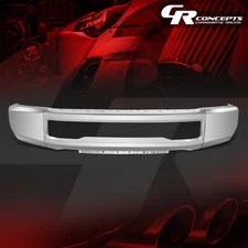 Chrome Steel Front Bumper Face Bar for 2017-2019 Ford F-250 F-350 Super Duty