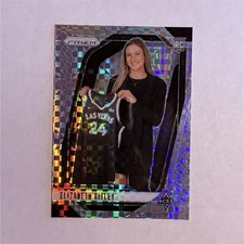 Panini 2024 Prizm WNBA Elizabeth Kitley Checkerboard Rookie #140 Las Vegas Aces