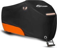 Motorradabdeckplane Wasserdicht Winterfest Reflektierend 210D Outdoor Schutz