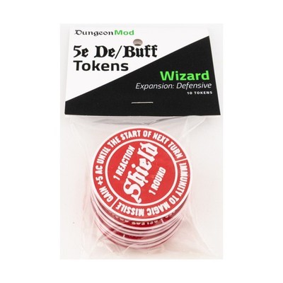 DungeonMod Dice & Supplies Wizard Expansion - Defensive Set New