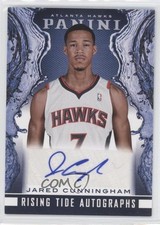 2013-14 Panini Rising Tide Auto Jared Cunningham #23 Auto 0c2