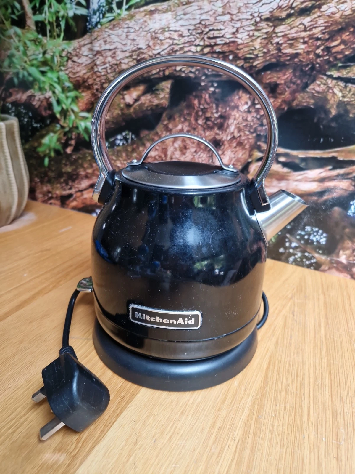 KitchenAid 1.25L Electric Kettle 5KEK1222BOB Black Stainless Fast Boil